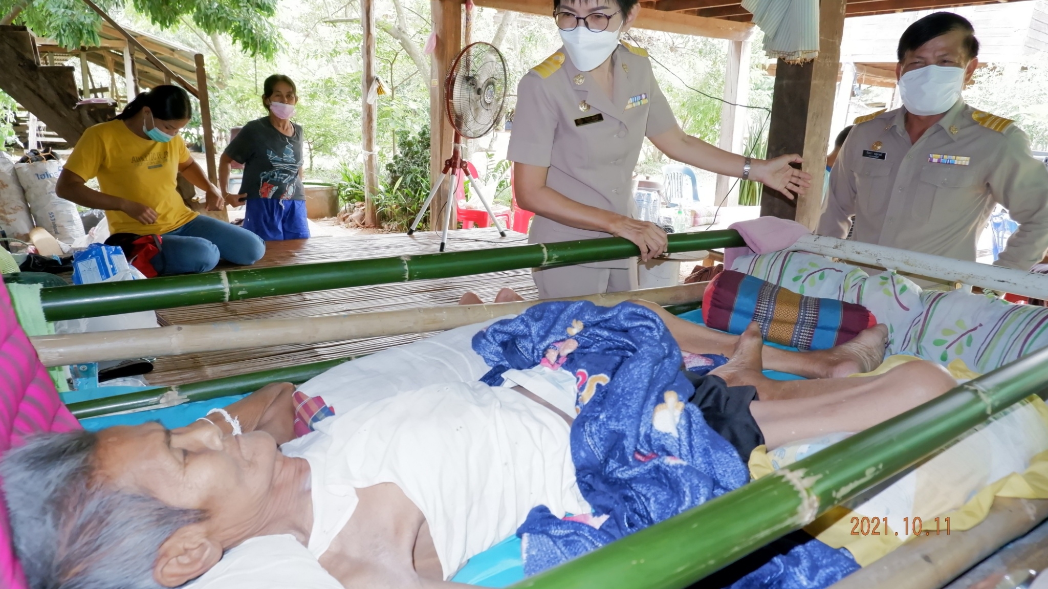 นายกเทศมนตรี และรองนายกฯ เยี่ยม นายหวาง อุนาพันธ์