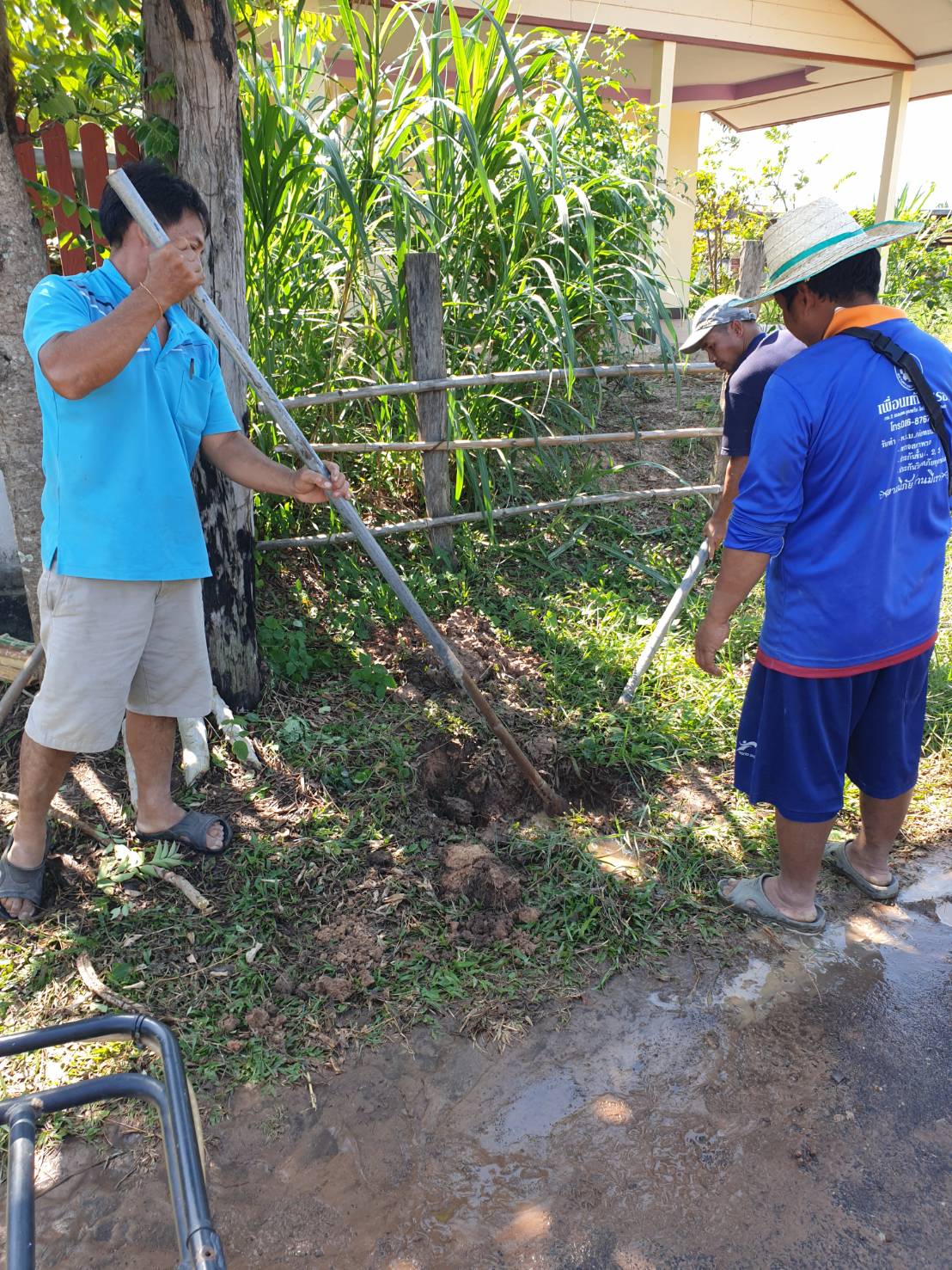 ปฏิบัติงานกองประปาธันวาคม2564