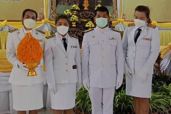 ร่วมถวายพานพุ่ม5ธันวา2564