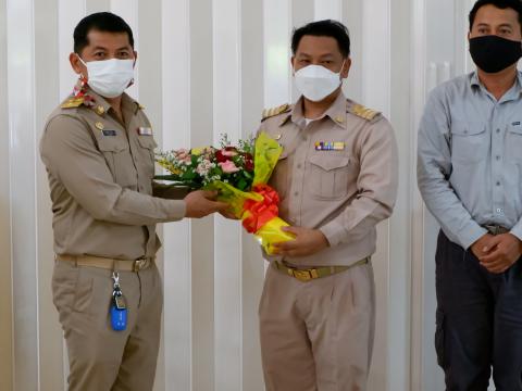 แสดงความยินดีรับ-ส่งนายช่างย้ายกลับ