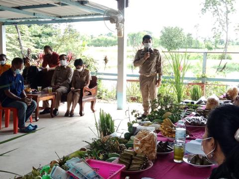 ต้อนรับคณะประเมิณพันธ์ข้าว
