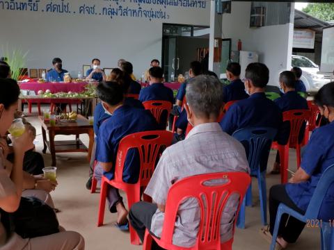 ต้อนรับคณะประเมิณพันธ์ข้าว