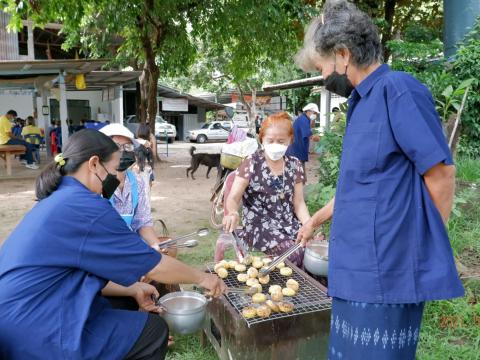 ต้อนรับคณะประเมิณพันธ์ข้าว