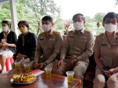 ต้อนรับคณะประเมิณพันธ์ข้าว