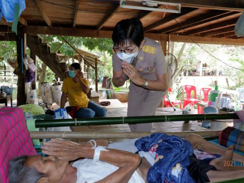 เยี่ยมให้กำลังใจชุมชนหมู่3