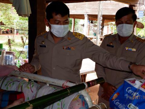 เยี่ยมให้กำลังใจชุมชนหมู่3