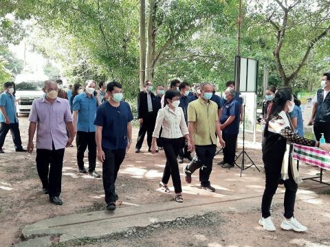 ต้อนรับรองอธิบดีกรมการข้าว
