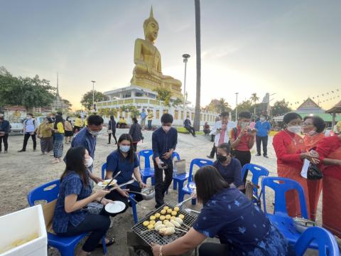 งานประเพณีบุญกุ้มข้าวใหญ่ข้าวจี่ยักษ์2564