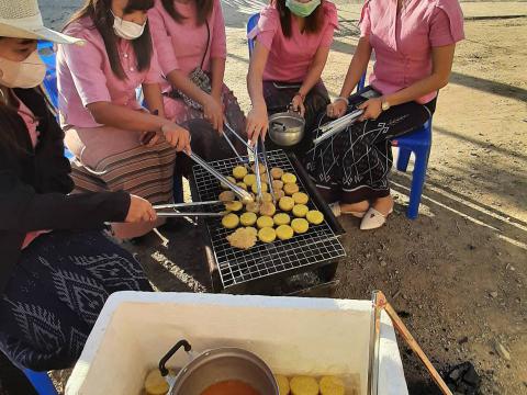งานประเพณีบุญกุ้มข้าวใหญ่ข้าวจี่ยักษ์2564