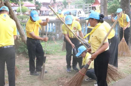 จิตอาสา23ตุลา2566ปกครองชุมชนตำบลบัวงาม