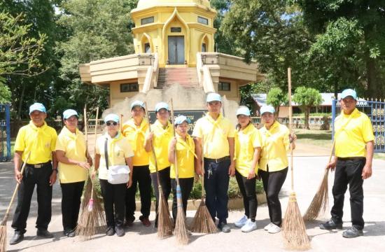 จิตอาสา23ตุลา2566ปกครองชุมชนตำบลบัวงาม