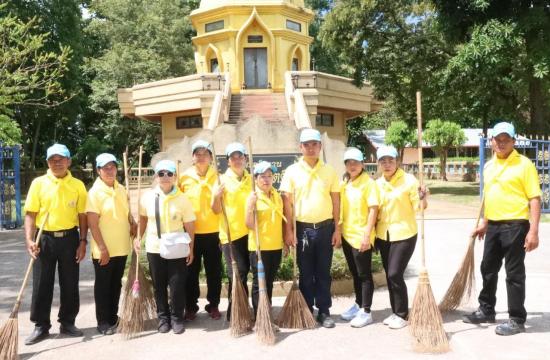 จิตอาสา23ตุลา2566ปกครองชุมชนตำบลบัวงาม