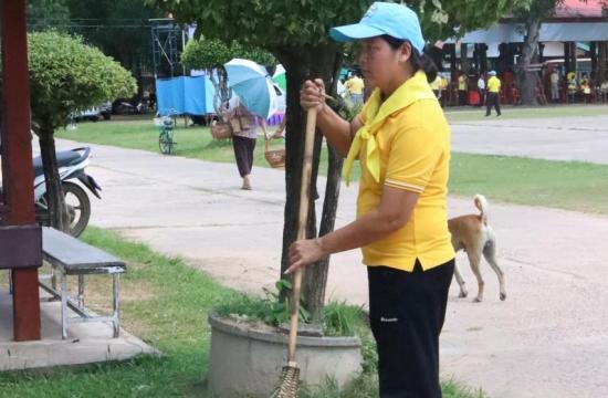 จิตอาสา23ตุลา2566ปกครองชุมชนตำบลบัวงาม