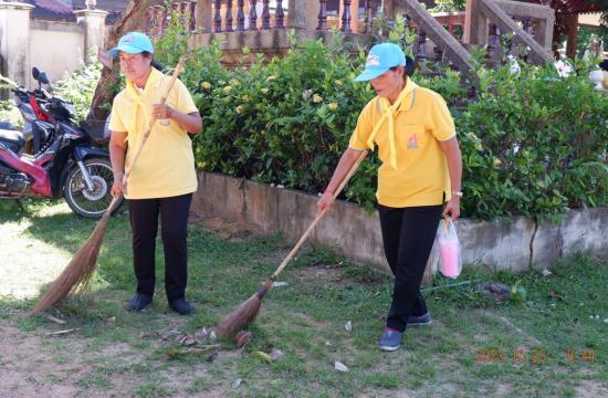 จิตอาสา23ตุลา2566ปกครองชุมชนตำบลบัวงาม